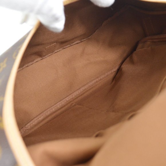 Louis Vuitton Saumur 35 Shoulder Bag Monogram Canvas Leather - Picture 3 of 9